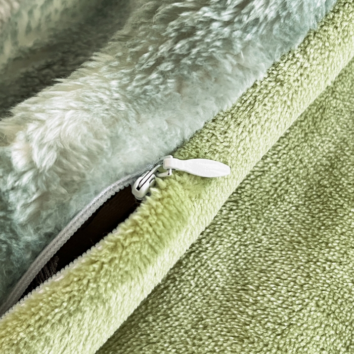 91家纺网 家纺一手货源 找家纺 绘萱家居 2025新款仿兔绒牛奶绒四件套兔毛兔兔绒-渐变彩泡泡 渐变彩泡泡-绿