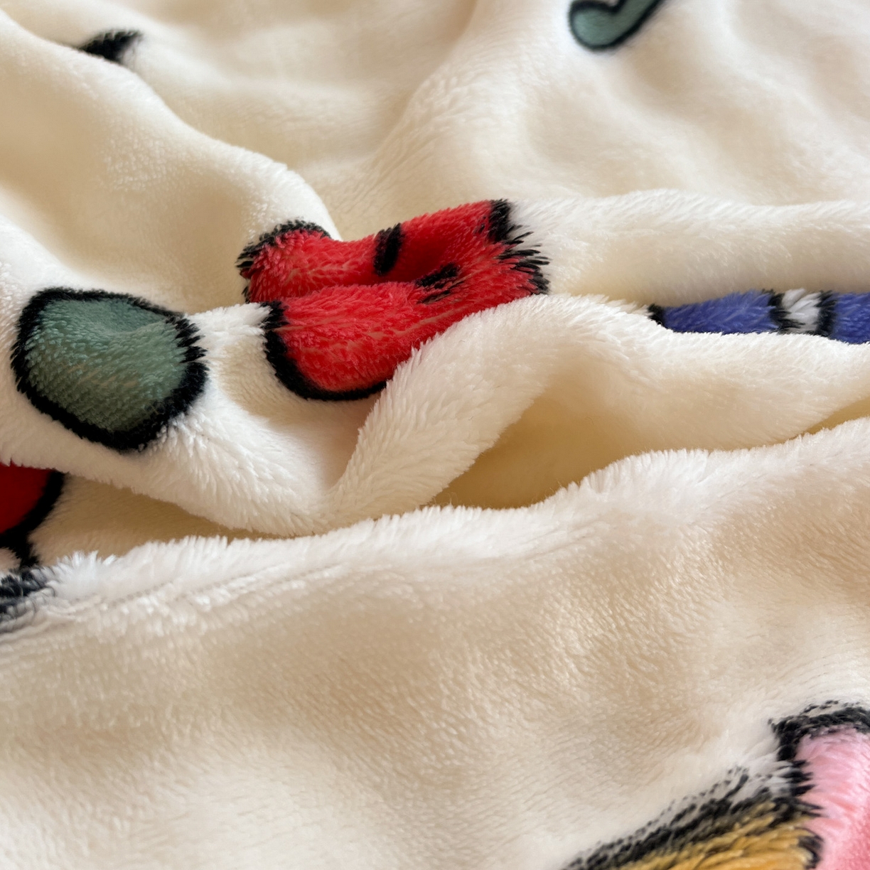 91家纺网 家纺一手货源 找家纺 仟网汇 2025新款泡泡绒牛奶绒四件套 杰瑞猫咪