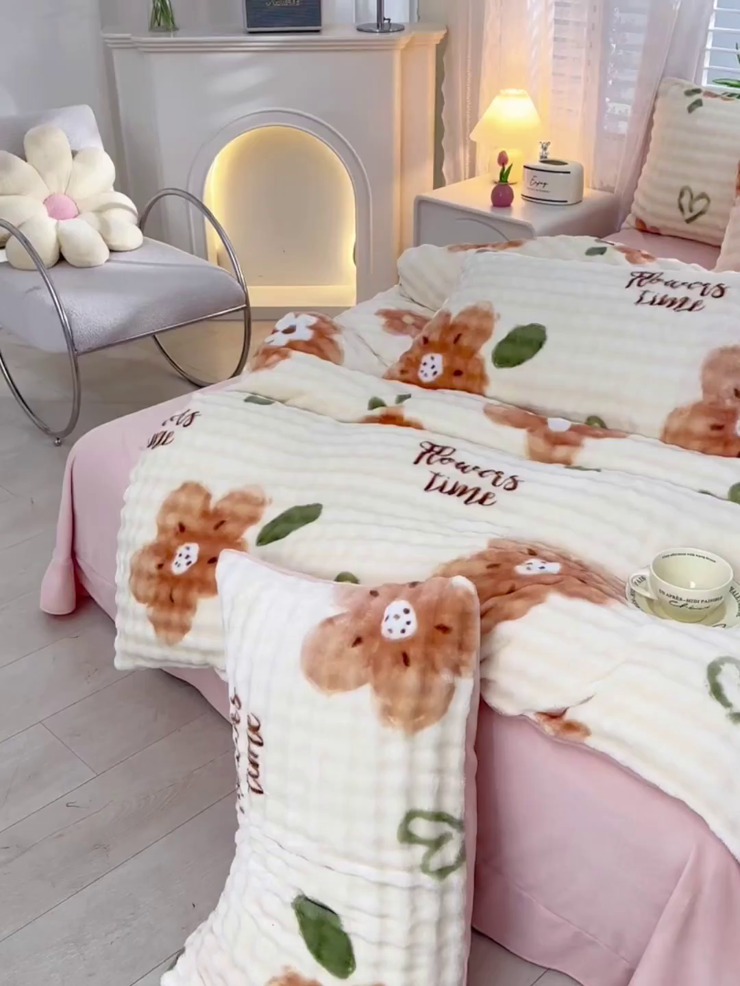 91家纺网 家纺一手货源 找家纺 （总）斯尔顿 2025新款8斤加厚全消光牛奶绒四件套兔毛绒法莱绒床上用品冬季保暖法兰绒