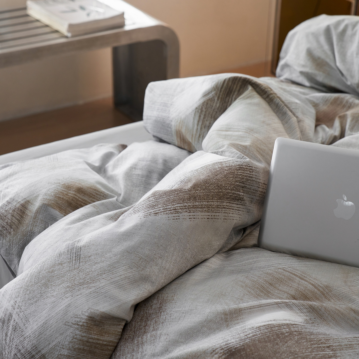 91家纺网 家纺一手货源 找家纺 （总）三味舒屋 2025新款50支全棉印花磨毛四件套-旷野系列 券后（包含优惠券后）不低于289/309元