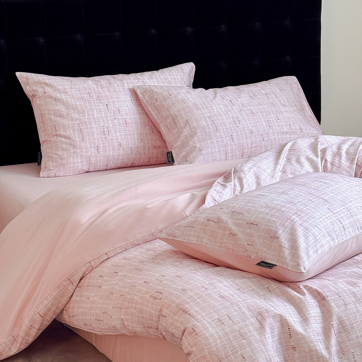 三味舒屋 2025新款50支全棉印花磨毛四件套-麦吉拉系列 券后（包含优惠券后）不低于289/309元 磨毛麦吉拉粉