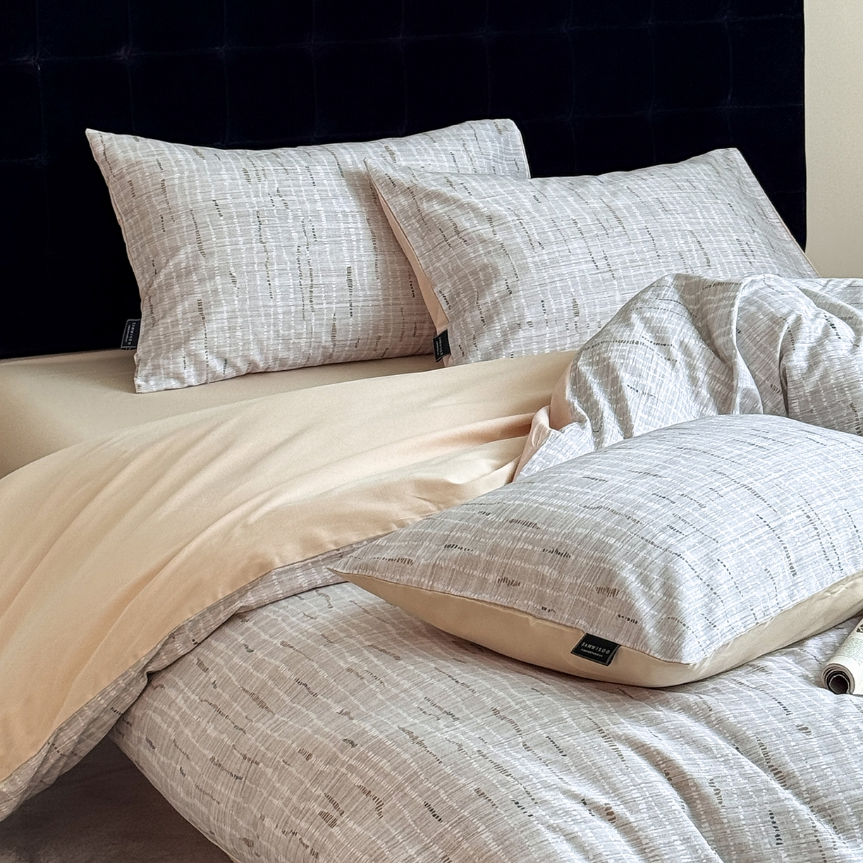 三味舒屋 2025新款50支全棉印花磨毛四件套-麦吉拉系列 券后（包含优惠券后）不低于289/309元 磨毛麦吉拉米