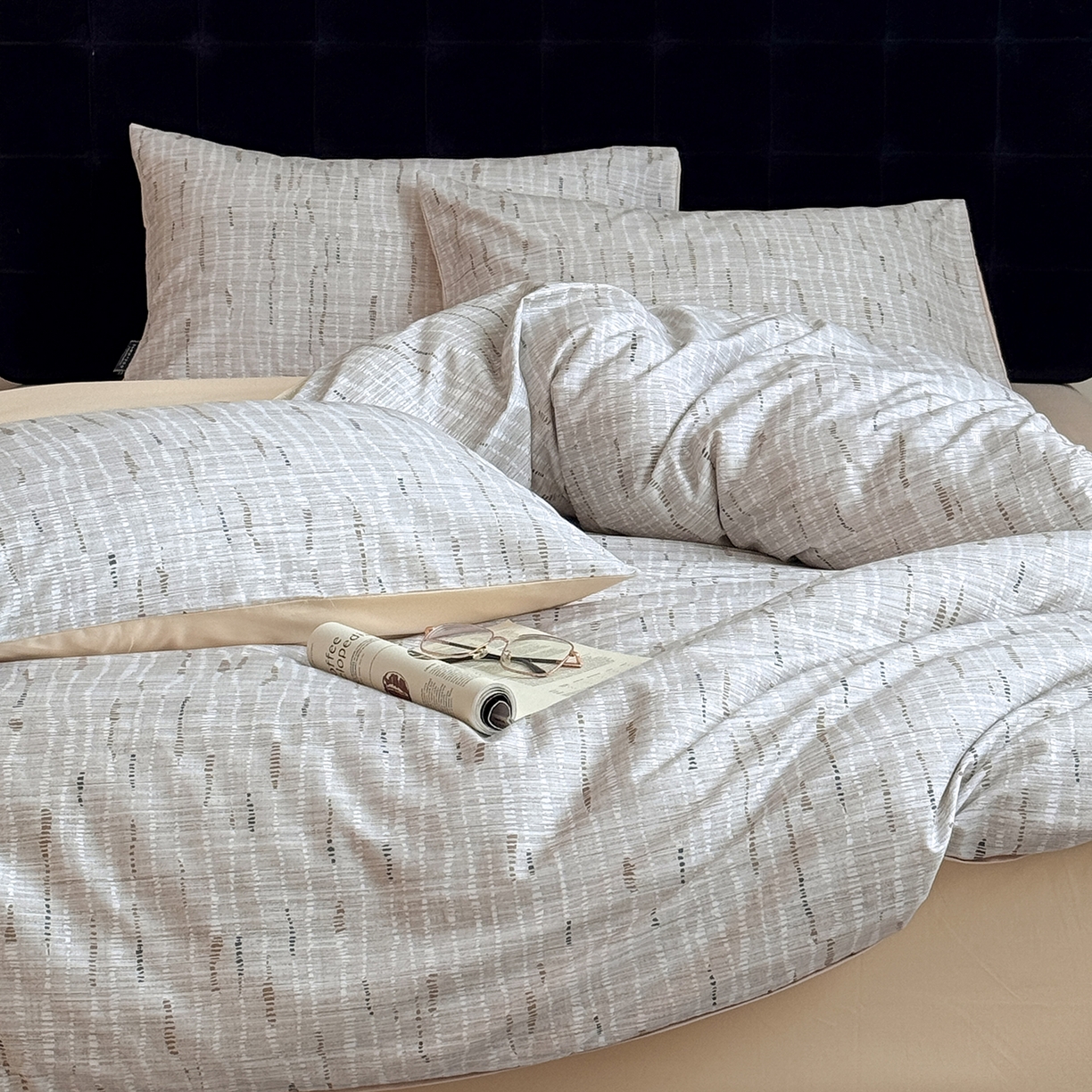 91家纺网 家纺一手货源 找家纺 三味舒屋 2025新款50支全棉印花磨毛四件套-麦吉拉系列 券后（包含优惠券后）不低于289/309元 磨毛麦吉拉米