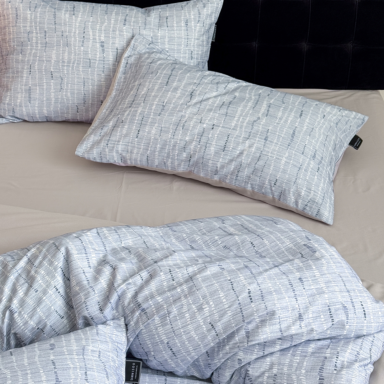 91家纺网 家纺一手货源 找家纺 三味舒屋 2025新款50支全棉印花磨毛四件套-麦吉拉系列 券后（包含优惠券后）不低于289/309元 磨毛麦吉拉蓝