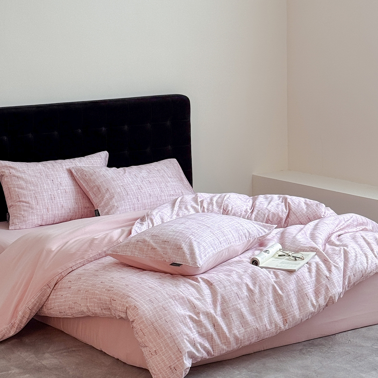 91家纺网 家纺一手货源 找家纺 （总）三味舒屋 2025新款50支全棉印花磨毛四件套-麦吉拉系列 券后（包含优惠券后）不低于289/309元