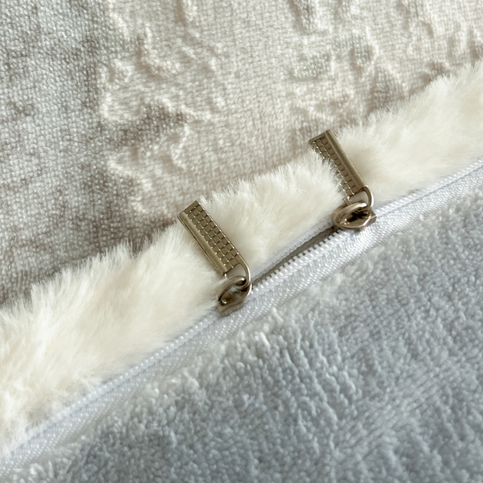 91家纺网 家纺一手货源 找家纺 极简 2025新款立体雕花牛奶绒四件套系列 丽塔-灰