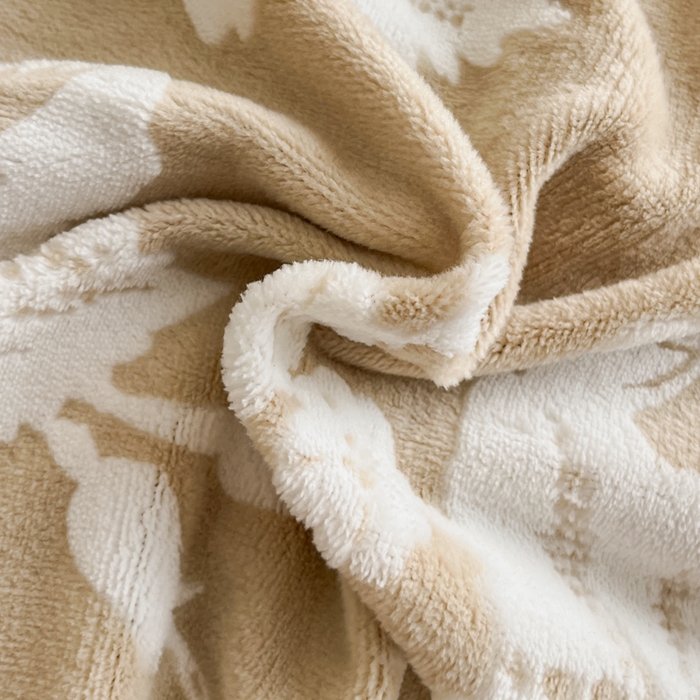 91家纺网 家纺一手货源 找家纺 极简 2025新款立体雕花牛奶绒四件套系列 罗赛拉-黄