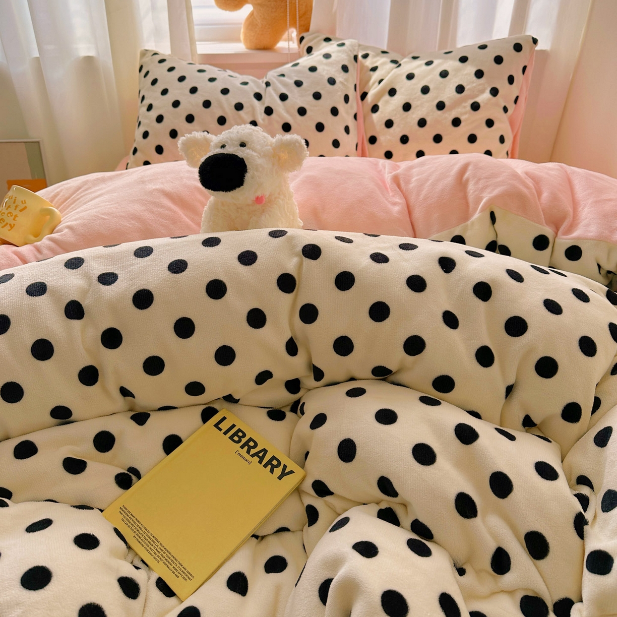 91家纺网 家纺一手货源 找家纺 小叮当家纺仓储工厂店 买家秀 爆款花型2025新款小清新180克跑量款牛奶绒单被套 被套单件 少女珍珠茶