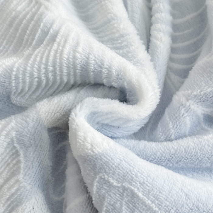 91家纺网 家纺一手货源 找家纺 极简 2025新款立体雕花牛奶绒四件套系列 佐伊-蓝