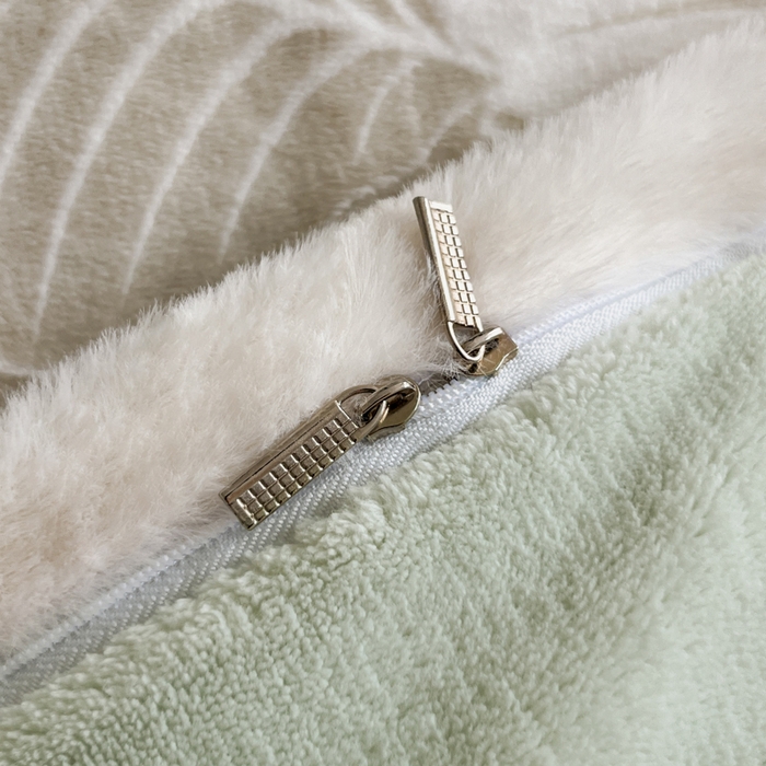 91家纺网 家纺一手货源 找家纺 极简 2025新款立体雕花牛奶绒四件套系列 佐伊-绿