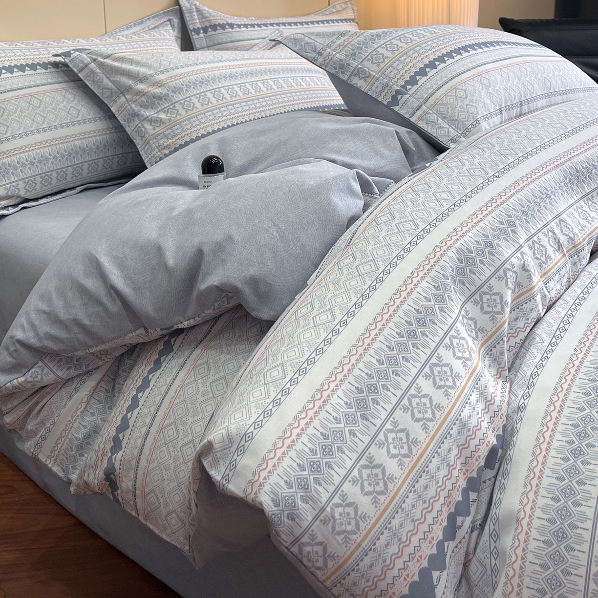 91家纺网 家纺一手货源 找家纺 （总）简如 2025新款100%全棉纯棉磨毛四件套（有买家秀）