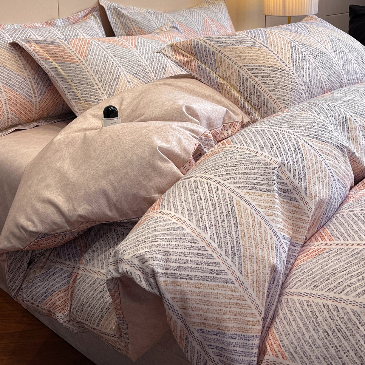 91家纺网 家纺一手货源 找家纺 （总）简如 2025新款100%全棉纯棉磨毛四件套（有买家秀）