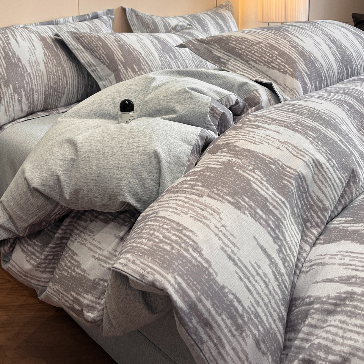 91家纺网 家纺一手货源 找家纺 （总）简如 2025新款100%全棉纯棉磨毛四件套（有买家秀）