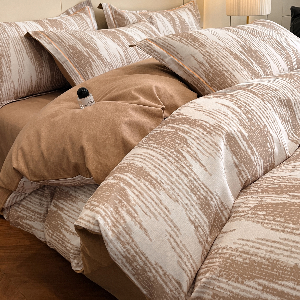 91家纺网 家纺一手货源 找家纺 （总）简如 2025新款100%全棉纯棉磨毛四件套（有买家秀）