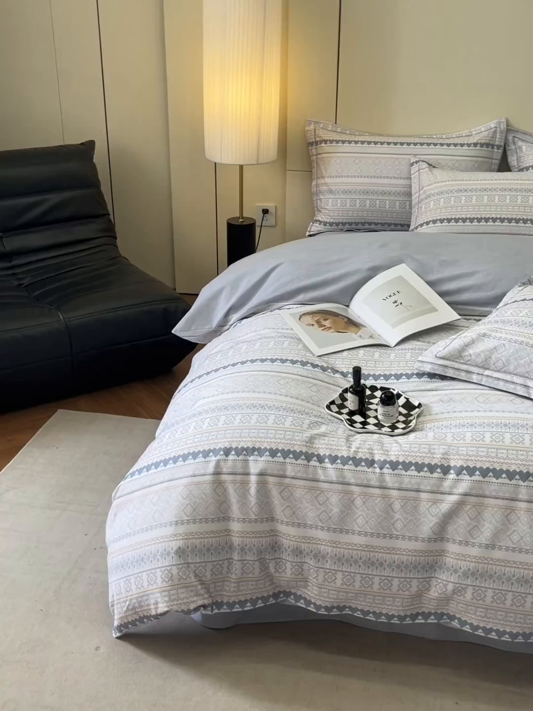 91家纺网 家纺一手货源 找家纺 简如 2025新款100%全棉纯棉磨毛四件套（有买家秀） 德洛克-兰