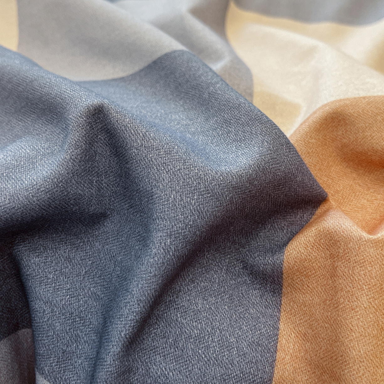 91家纺网 家纺一手货源 找家纺 简如 2025新款100%全棉纯棉磨毛四件套（有买家秀） 简伯格-桔