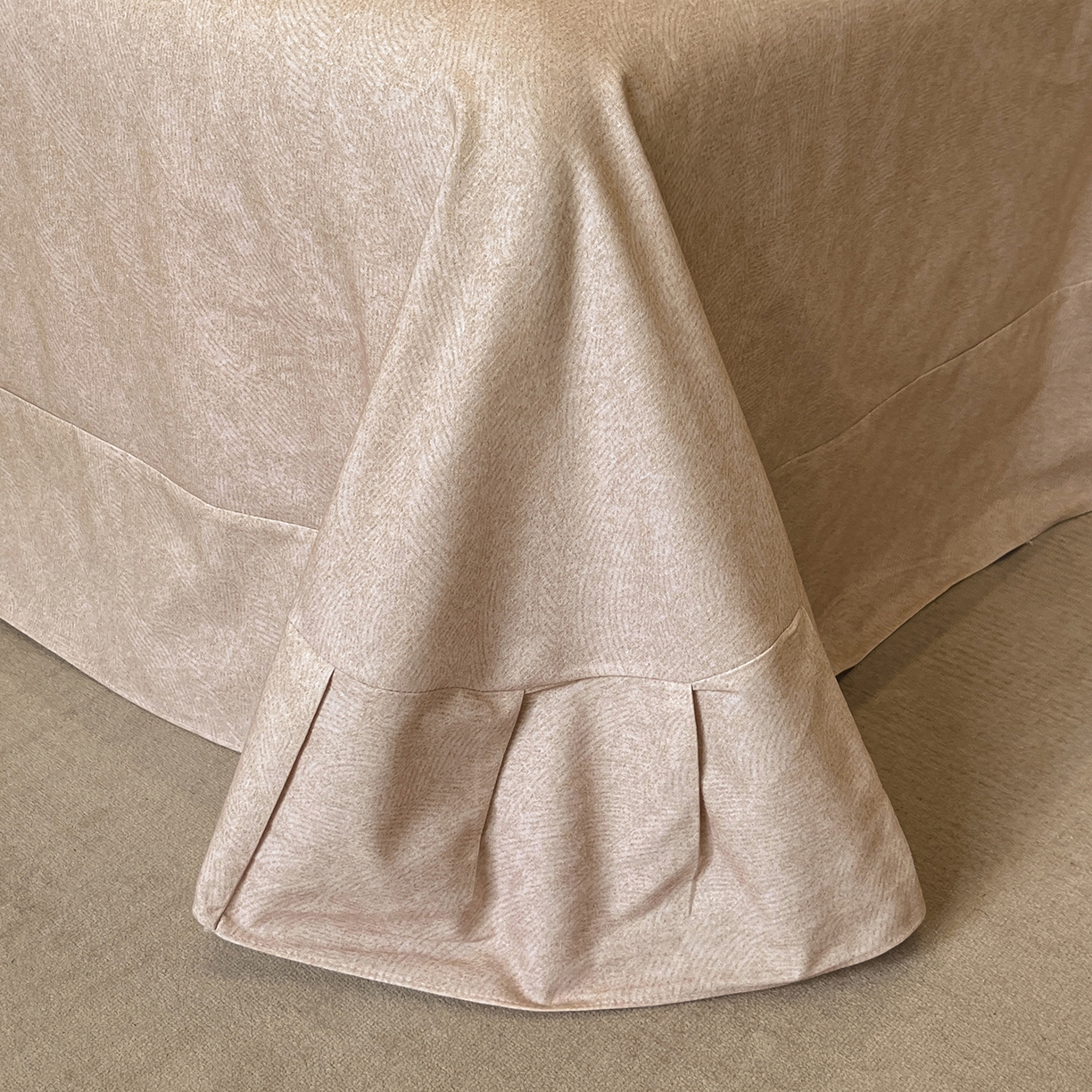 91家纺网 家纺一手货源 找家纺 简如 2025新款100%全棉纯棉磨毛四件套（有买家秀） 简伯格-桔