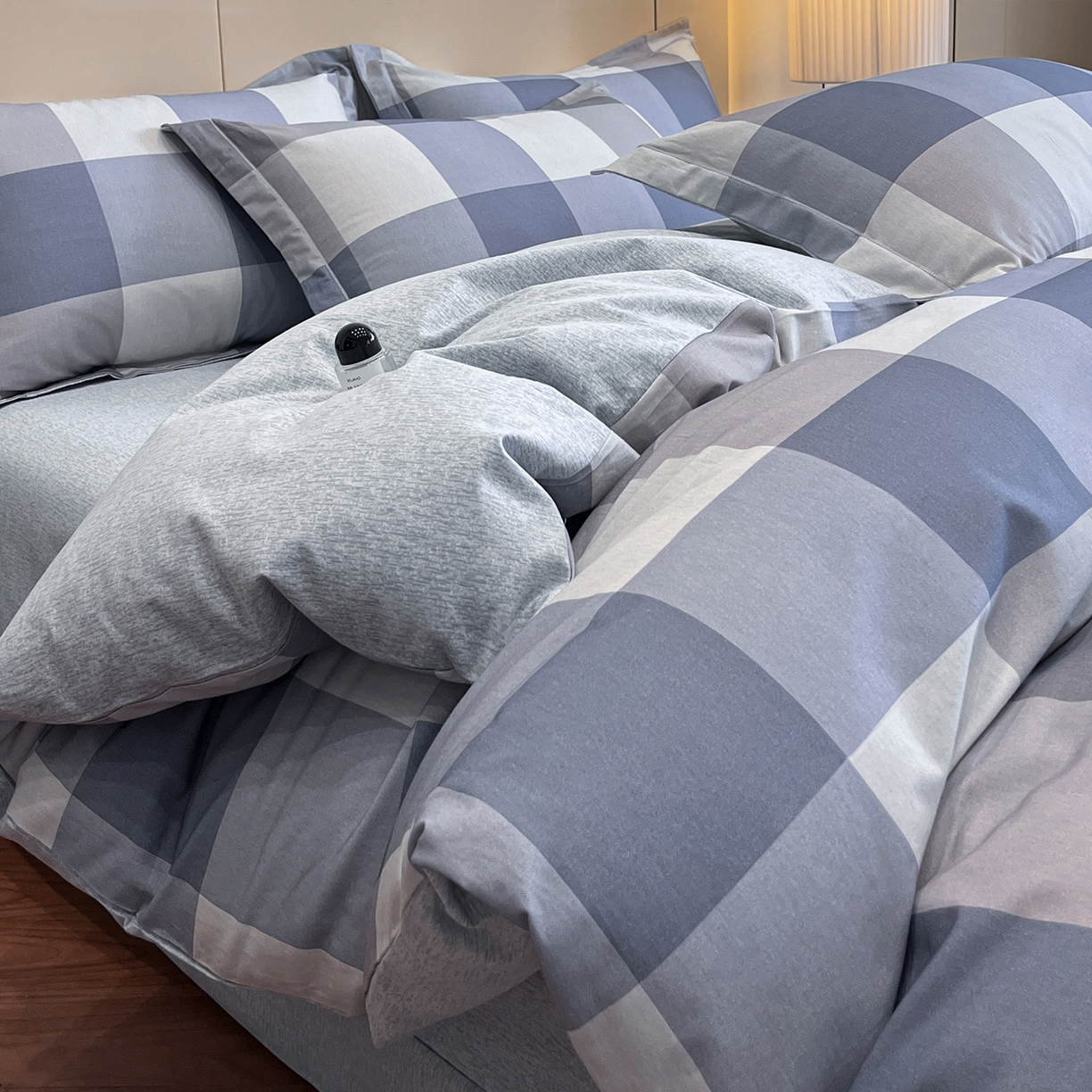 简如 2025新款100%全棉纯棉磨毛四件套（有买家秀） 简伯格-兰