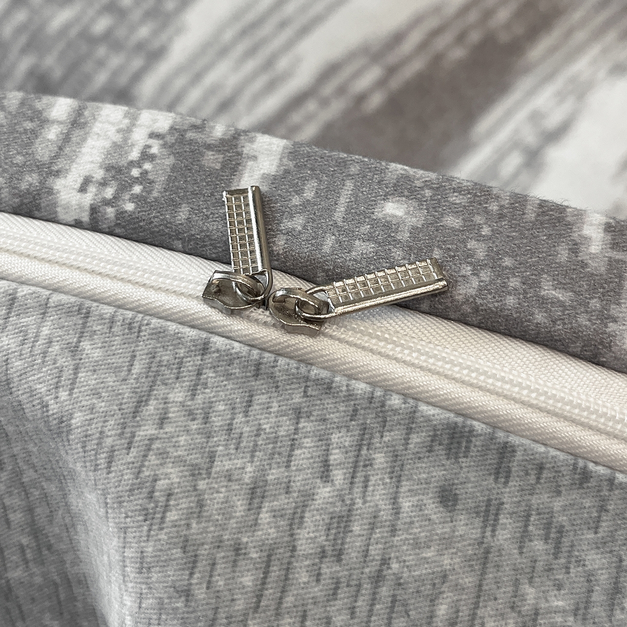 91家纺网 家纺一手货源 找家纺 简如 2025新款100%全棉纯棉磨毛四件套（有买家秀） 星际-灰