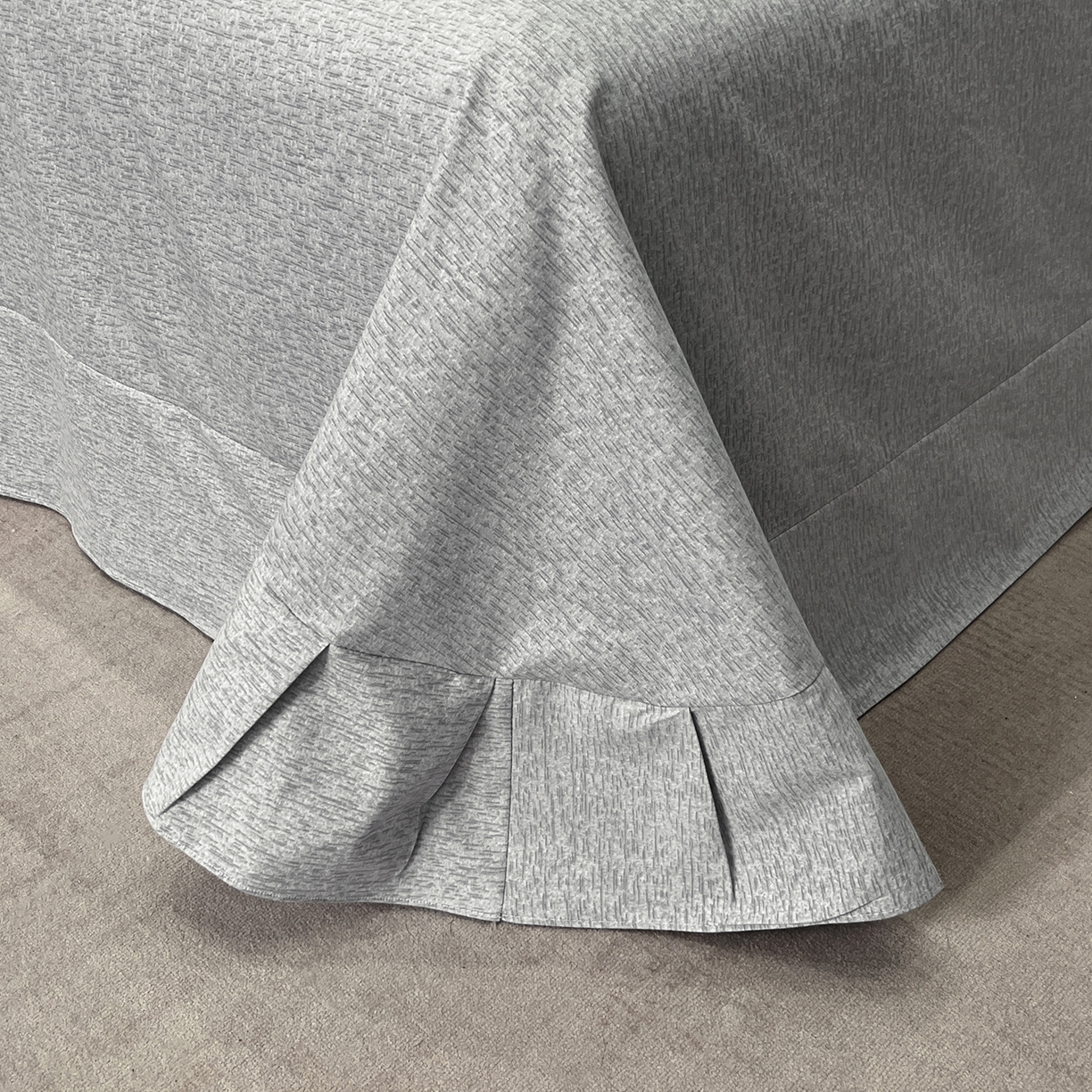 91家纺网 家纺一手货源 找家纺 简如 2025新款100%全棉纯棉磨毛四件套（有买家秀） 星际-灰