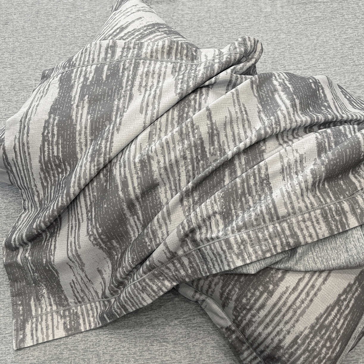 91家纺网 家纺一手货源 找家纺 简如 2025新款100%全棉纯棉磨毛四件套（有买家秀） 星际-灰