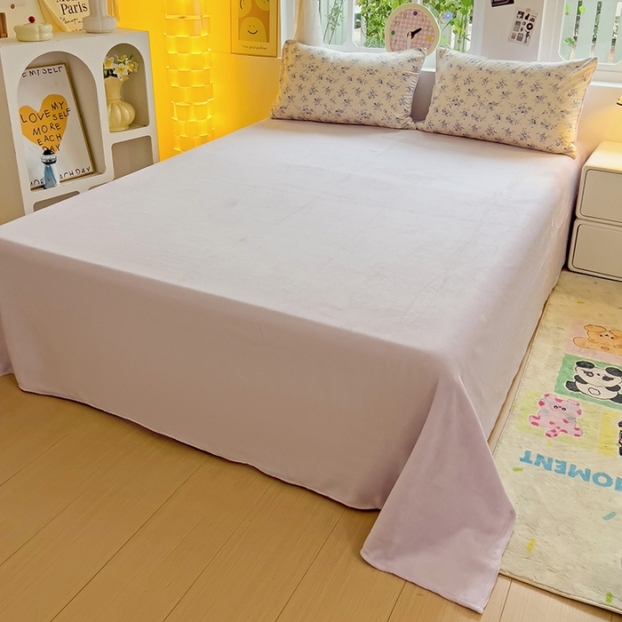 91家纺网 家纺一手货源 找家纺 捌月 2025新款棉加绒A版13372全棉B版高克重牛奶绒四件套直播新品 苏黎世