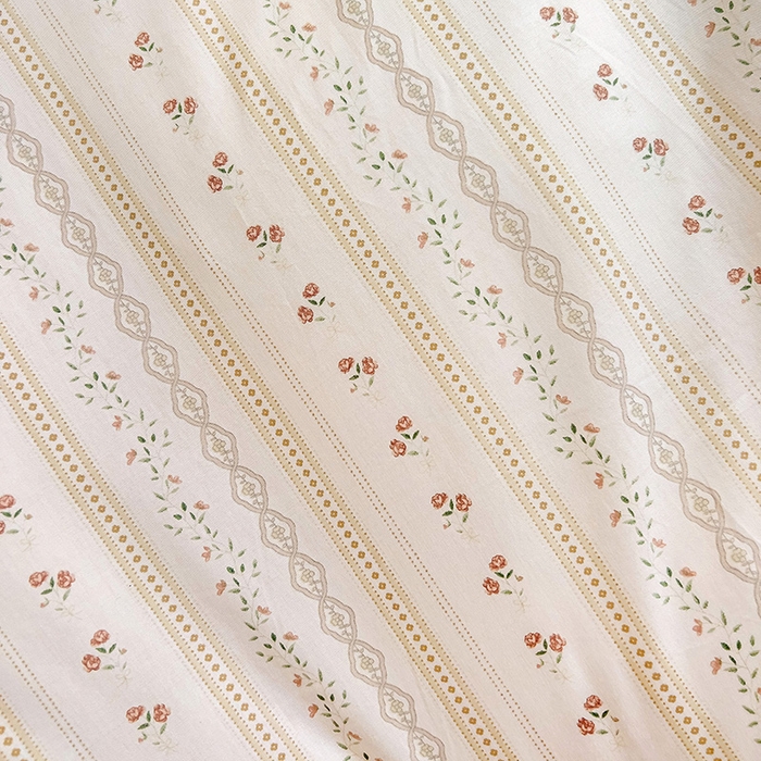 91家纺网 家纺一手货源 找家纺 捌月 2025新款棉加绒A版13372全棉B版高克重牛奶绒四件套直播新品 樱桃花开