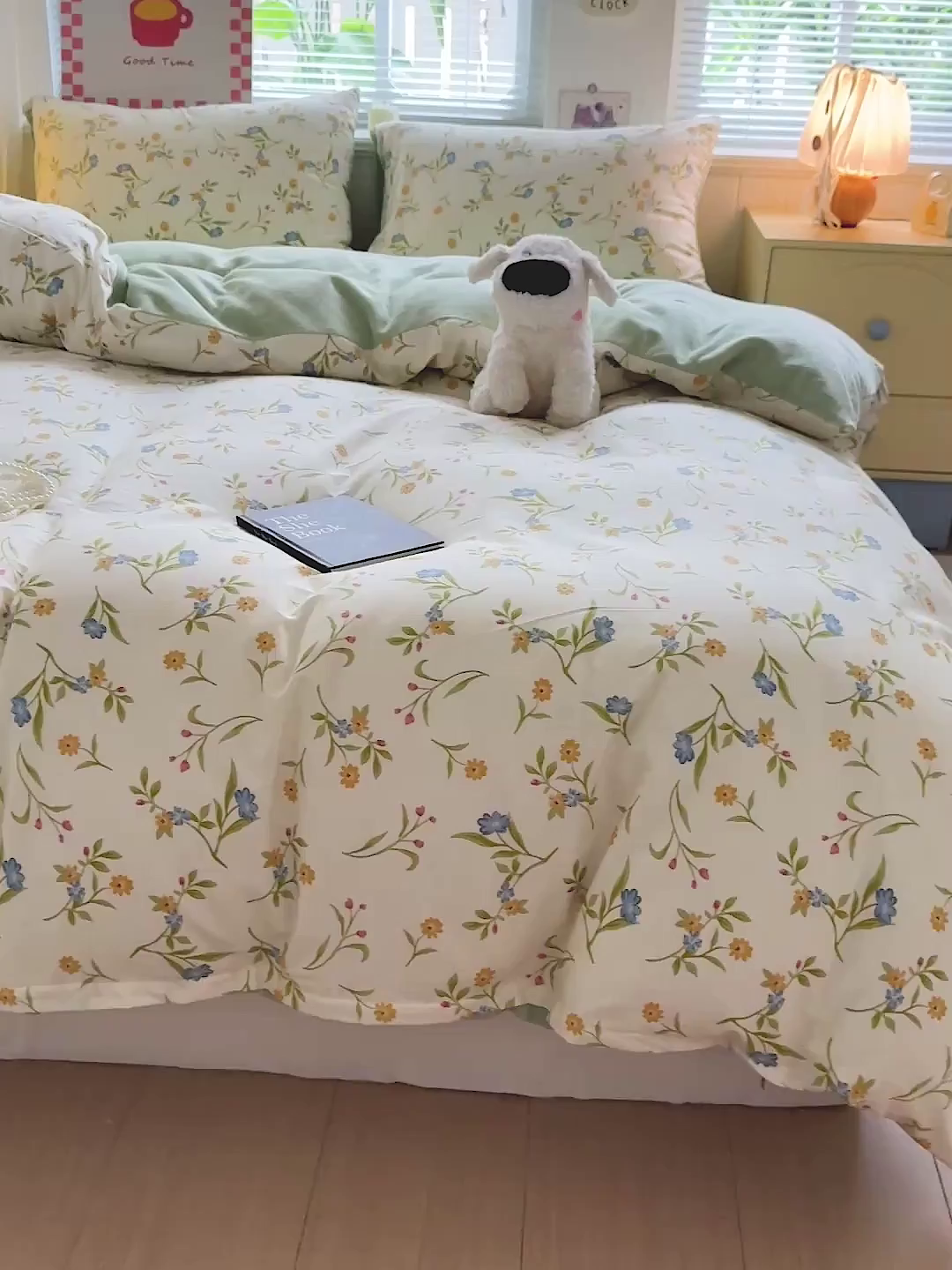 91家纺网 家纺一手货源 找家纺 捌月 2025新款棉加绒A版13372全棉B版高克重牛奶绒四件套直播新品 燕麦