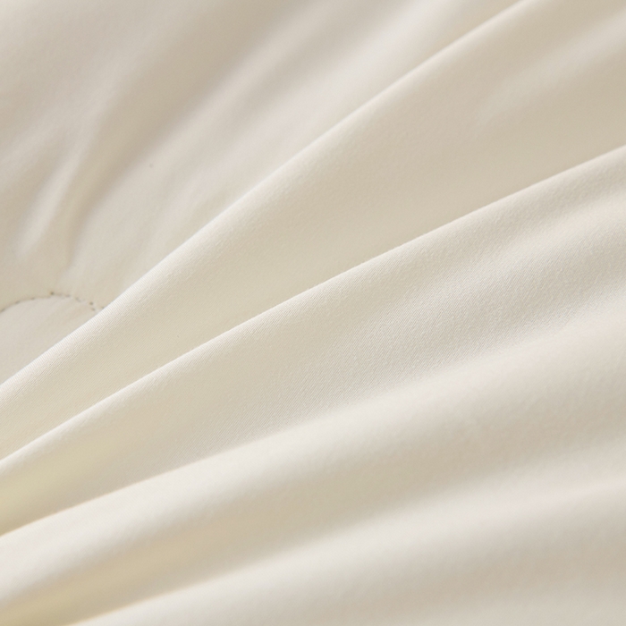 91家纺网 家纺一手货源 找家纺 被多多被业 2025新款A类亲肤水洗棉羽丝棉被-熊猫系列 熊猫-奶昔白