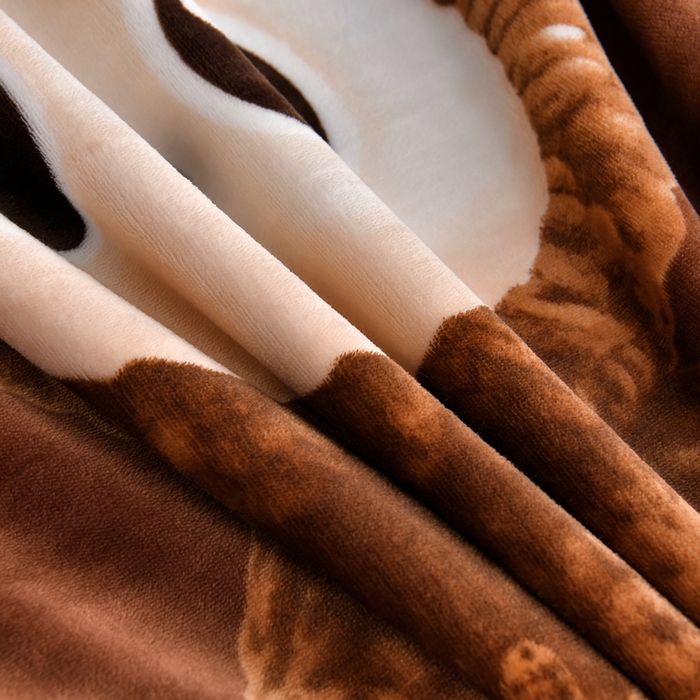 91家纺网 家纺一手货源 找家纺 芯诗曼2025新款8.5斤直播热款高克重牛奶绒法莱绒水晶金貂法莱绒四件套 拉布布