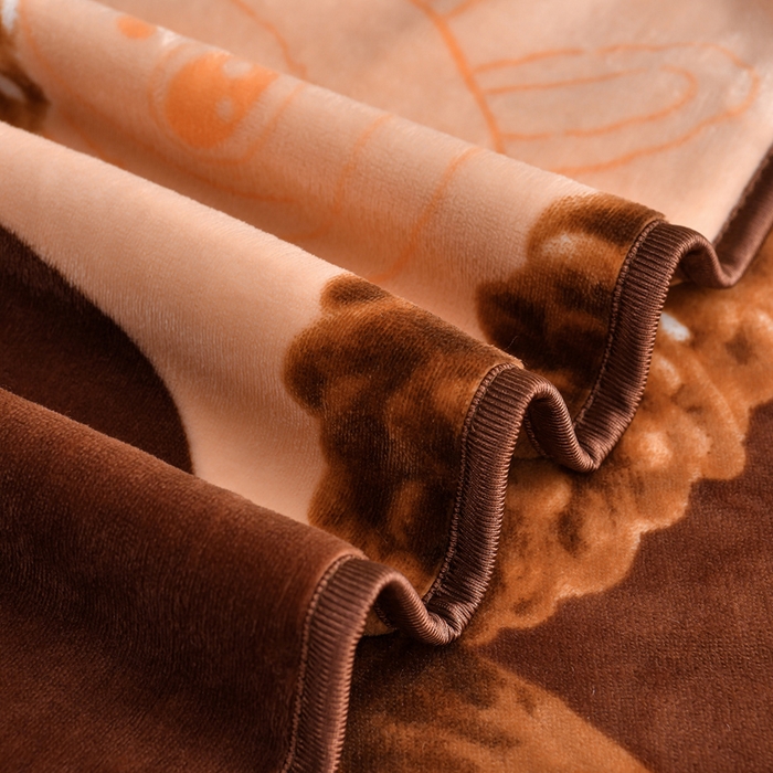 91家纺网 家纺一手货源 找家纺 芯诗曼 2025直播高克重牛奶绒四件套法莱绒金貂貂狐保暖单被套 拉布布