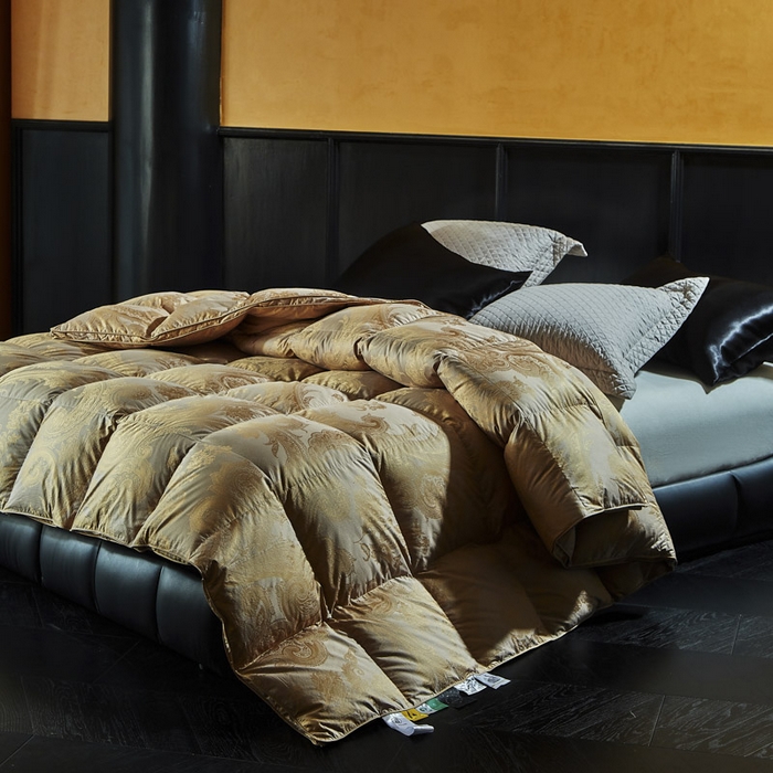 91家纺网 家纺一手货源 找家纺 （总）暖羽屋羽绒馆 2025新款95白鹅绒被芯 羽绒被子 鹅绒被婚庆 双人冬被 春秋被2米