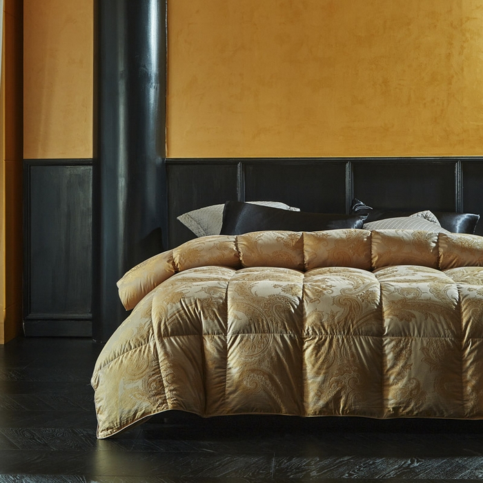 91家纺网 家纺一手货源 找家纺 （总）暖羽屋羽绒馆 2025新款95白鹅绒被芯 羽绒被子 鹅绒被婚庆 双人冬被 春秋被2米