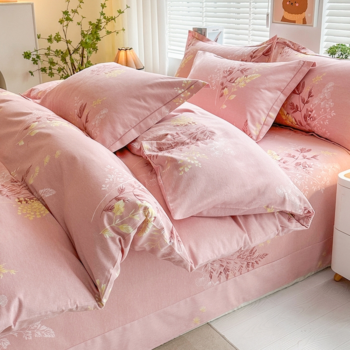 91家纺网 家纺一手货源 找家纺 （总）橘姿 2025新款100%加厚全棉四件套纯棉四件套磨毛四件套礼盒装（控价不低于170）