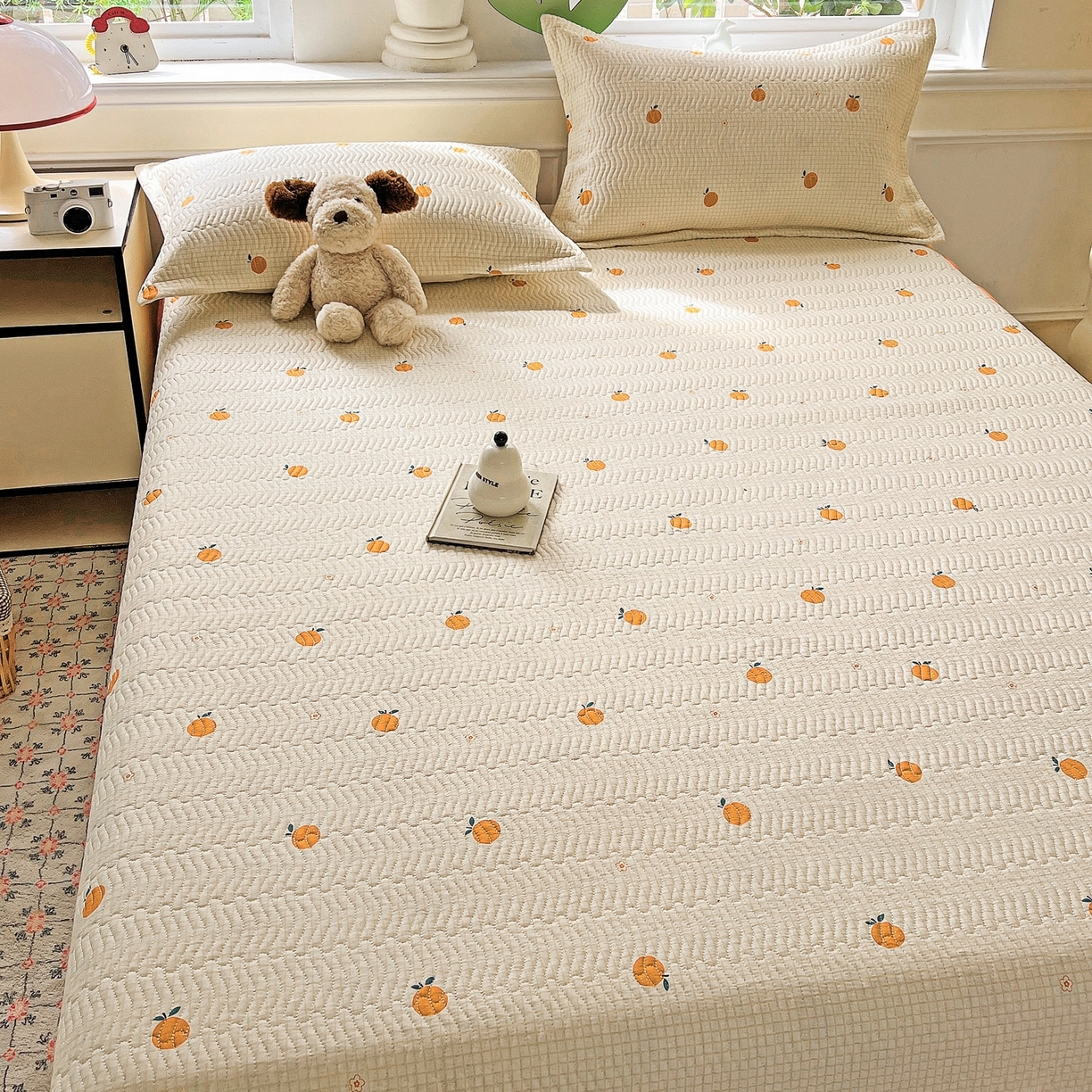 91家纺网 家纺一手货源 找家纺 （总）梦精灵2025新款40支13372印花全棉床盖软凉席夏被纯棉床单枕套四季通用