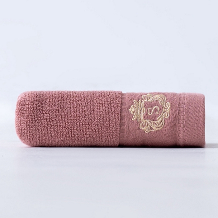 91家纺网 家纺一手货源 找家纺 彩虹毛巾 2025新款全棉B类纯棉毛巾S标毛巾浴巾系列 S标雅粉1条浴巾2条毛巾 通用