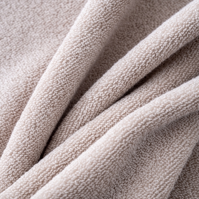 91家纺网 家纺一手货源 找家纺 彩虹毛巾 2025新款全棉B类纯棉毛巾S标毛巾浴巾系列 S标浅灰1条浴巾2条毛巾 通用