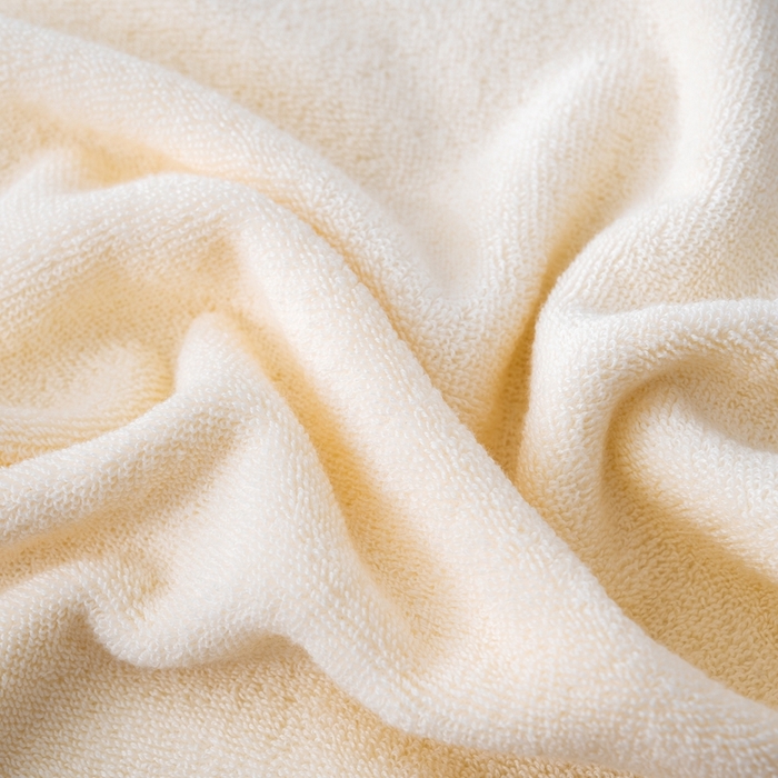 91家纺网 家纺一手货源 找家纺 彩虹毛巾 2025新款全棉B类纯棉毛巾S标毛巾浴巾系列 S标米黄毛巾一条装 通用