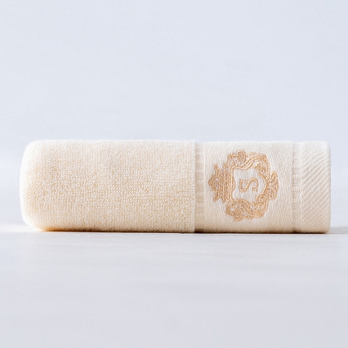 91家纺网 家纺一手货源 找家纺 彩虹毛巾 2025新款全棉B类纯棉毛巾S标毛巾浴巾系列 S标米黄套装 通用