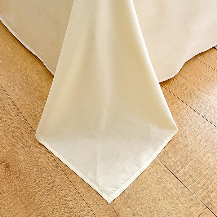 91家纺网 家纺一手货源 找家纺 琪格格纺织 2025新款纯棉华夫格极简宅寂风四件套 华夫格-奶昔黄