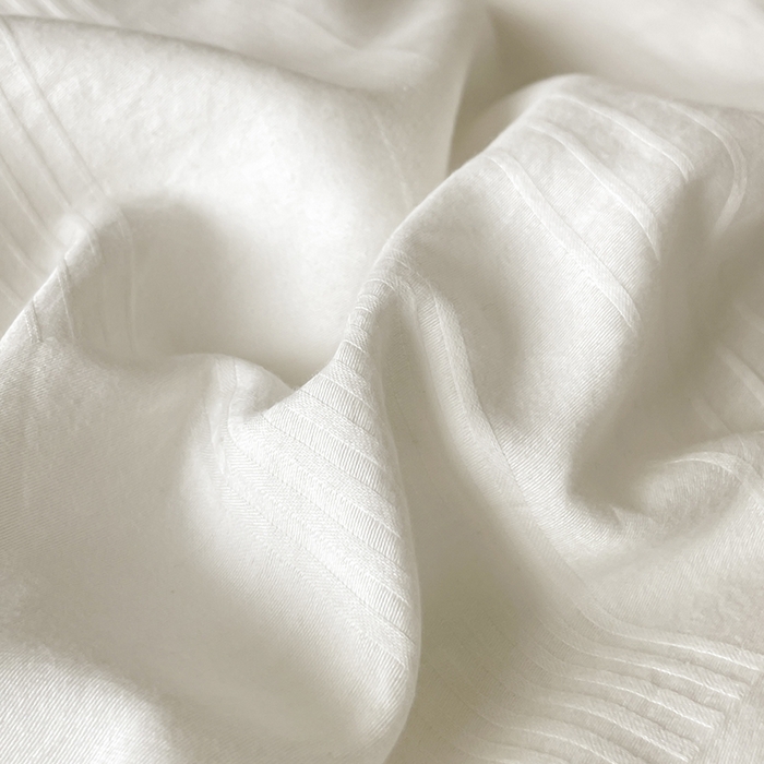 91家纺网 家纺一手货源 找家纺 琪格格纺织 2025新款纯棉轻奢大提花酒店名宿风家纺四件套 原棉大提花本白