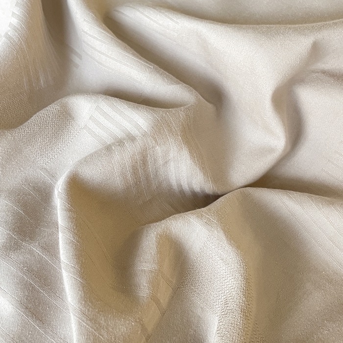 91家纺网 家纺一手货源 找家纺 琪格格纺织 2025新款纯棉轻奢大提花酒店名宿风家纺四件套 原棉大提花卡其棕