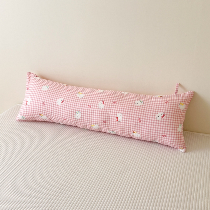 91家纺网 家纺一手货源 找家纺 （总）北鸣有鱼枕芯馆 2025新款漫画家系列A类全棉双层纱巨无霸抱枕