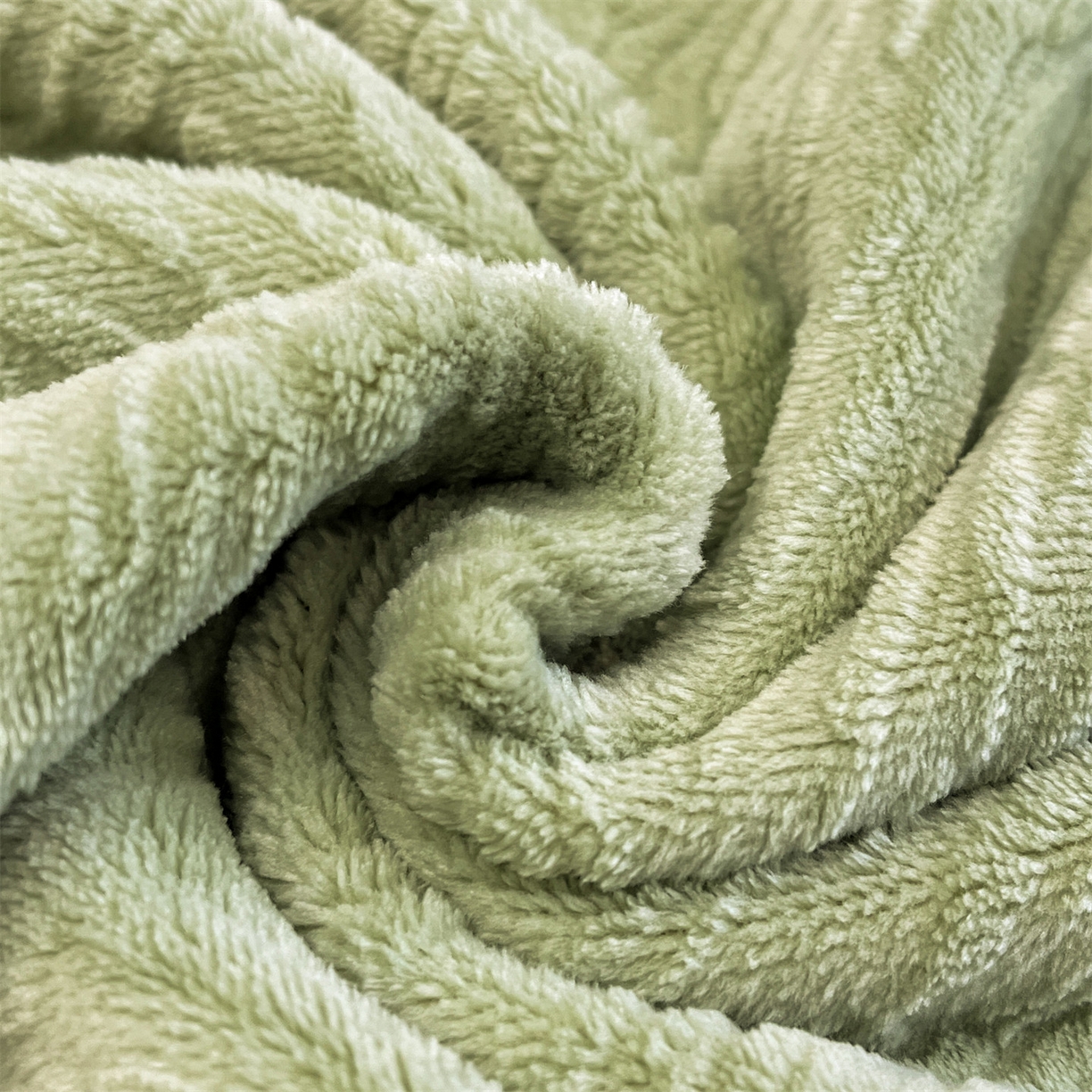 91家纺网 家纺一手货源 找家纺 星座家纺 2025新款牛奶绒雕花四件套 格调-绿