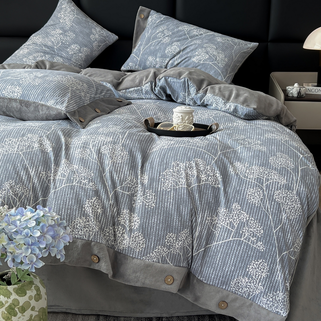 91家纺网 家纺一手货源 找家纺 （总）吾秀 2022 A类全棉有氧双层纱夏被 全棉夏被盖毯子