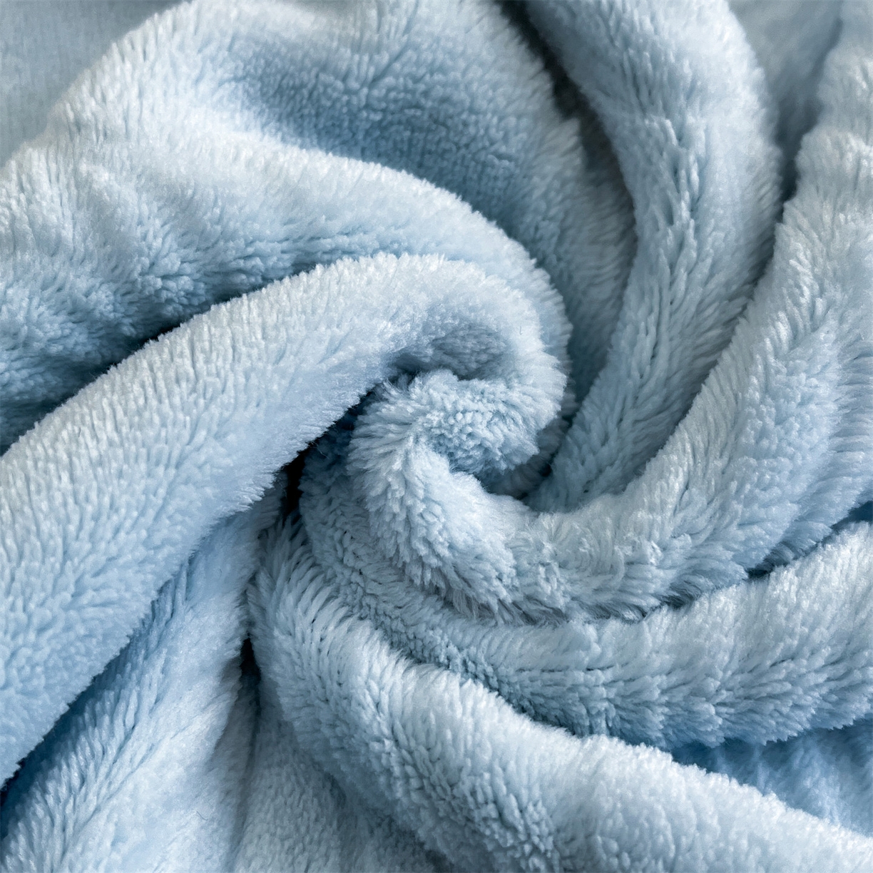 91家纺网 家纺一手货源 找家纺 星座家纺 2025新款牛奶绒雕花四件套 叶语-蓝