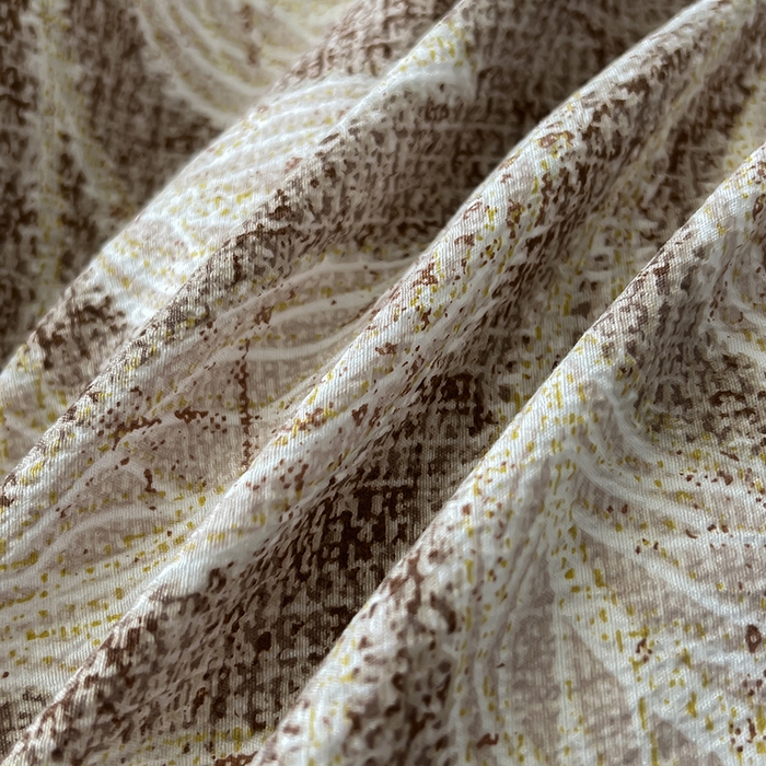 91家纺网 家纺一手货源 找家纺 绒城 2025新款水洗原麻拼牛奶绒四件套麻拼绒四件套纽扣四件套-原麻 原麻-叶藤