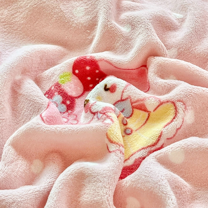 91家纺网 家纺一手货源 找家纺 斯卡诺家纺 2025新款热卖小清新牛奶绒四件套双面绒被套小红书同款 可爱迪