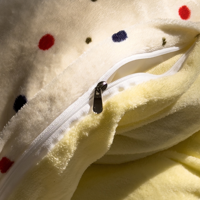 91家纺网 家纺一手货源 找家纺 小叮当家纺仓储工厂店 买家秀 爆款花型2025新款秋冬保暖高克重牛奶绒小清新印花四件套系列-风格一 布丁波波