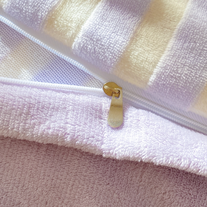 91家纺网 家纺一手货源 找家纺 小叮当家纺仓储工厂店 买家秀 爆款花型2025新款小清新绣花四件套系列-永恒韵律 永恒韵律-紫胖胖